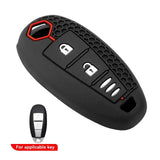 Remote Key Cover Case for Suzuki Grand Vitara, SX4, S-Cross, XL-7, Swift & Wagon R