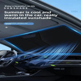 Car Window Sunshade Cover – Folding