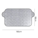 Car Windshield Snow & Ice Protector – Front/Rear Winter / Sunshade Cover