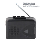 Portable Cassette Tape Player with AM/FM Radio