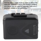 Portable Cassette Tape Player with AM/FM Radio