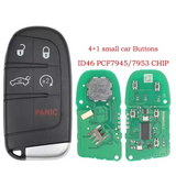 433MHz Smart Remote Key PCF7953M for Chrysler 200, 300 & Dodge Charger, Challenger (2015+)