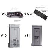 Wall Mount Charging Dock Bracket for V6–V11 Vacuum Cleaners