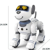 Remote Control Smart Robot Dog Toy with Voice & Programming Functions