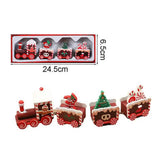 Christmas Wooden Train