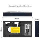 Vintage VHS-C to VHS Tape Adapter