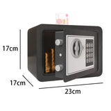 Compact Digital Safe for Cash & Valuables