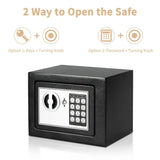 Compact Digital Safe for Cash & Valuables