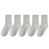 Cotton Sport Socks – 5 Pairs (Ages 3–13) (5 colours available)