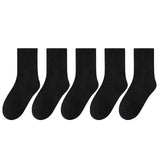Cotton Sport Socks – 5 Pairs (Ages 3–13) (5 colours available)