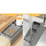 Silicone Sofa Armrest Cup Holder & Storage Pockets