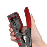 Crimping & Stripping Tool with 8P/6P Ethernet Connectors (different colours available)
