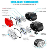 Bicycle Light Set (Front & Rear)