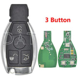 Smart Remote Key Card 315/433MHz for Mercedes-Benz A, B, C, E & S-Class Models