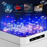 Desktop Negative Ion Air Purifier – Portable HEPA Air Cleaner & Odor Remover
