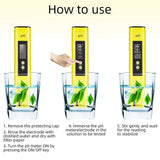 Digital pH & TDS/EC Water Quality Tester