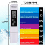 Digital pH & TDS/EC Water Quality Tester