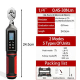Digital Torque Wrench 0.15–100 N·m with LED & Buzzer Alerts (different models available)