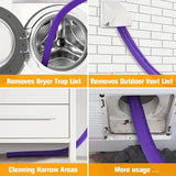 Dryer Vent Cleaner Kit & Lint Remover Hose Attachment for V6–V15 Vacuum Cleaners