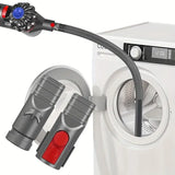 Dryer Vent Cleaner Kit & Lint Remover Hose Attachment for V6–V15 Vacuum Cleaners