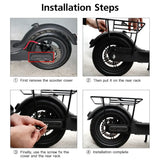 Electric Scooter Rear Luggage Rack