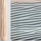 Embossed Wooden Rolling Pin for Clay & Pottery (different types available)