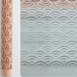 Embossed Wooden Rolling Pin for Clay & Pottery (different types available)
