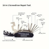Emergency Bicycle Tyre Repair Kit with Glue-less Patches