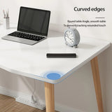 Ergonomic Office Desk with Rounded Corners