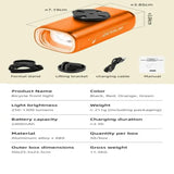 1300-Lumen Aluminum Waterproof Bicycle Headlight