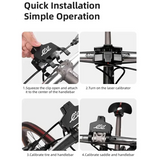 Multifunctional Bicycle Repair Kit with Seat & Tyre Calibration Tool