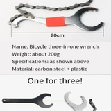 Bicycle Chain Whip & Bottom Bracket Wrench
