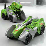 Transform Your Playtime with the 2-in-1 Transforming Dinosaur Car: A Dynamic Deformation Toy for Boys 14+