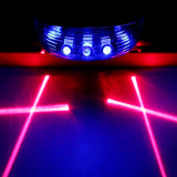 High-Visibility Bicycle LED Tail Light with Dual Laser and Waterproof Design for Enhanced Safety