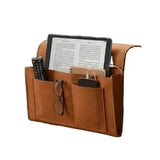 Felt Bedside Hanging Storage Pocket for Remotes, Phones & Books