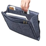Felt Bedside Storage Bag with Hanging Pockets