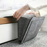Felt Bedside Storage Bag with Hanging Pockets