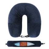 Fillable U-Shaped Travel Neck Pillow (available in 3 colours)