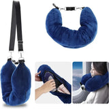 Fillable U-Shaped Travel Neck Pillow (available in 3 colours)