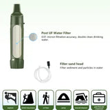 Mini Portable Camping Water Filter & Drinking Water Purifier