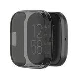Protective Case for Fitbit Versa 2 (Transparent Black)