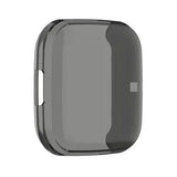 Protective Case for Fitbit Versa 2 (Transparent Black)