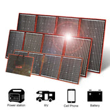 Flexible Foldable Solar Panel for Travel & Phone