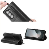 Flip Leather Phone Case for the Samsung Galaxy Z Fold7 (2 colours available)
