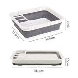 Foldable Dish Rack & Sink for RV, Camper & Boat