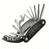 Folding Bike & Motorcycle Repair Tool Kit (16 in 1)