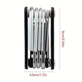 Folding Bike & Motorcycle Repair Tool Kit (16 in 1)