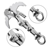 Folding Stainless Steel Grappling Hook – Outdoor Survival Tool