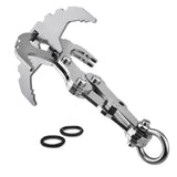 Folding Stainless Steel Grappling Hook – Outdoor Survival Tool