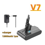 21.6V Replacement Battery & Charger for V6–V8 A/B Type Vacuum Cleaners